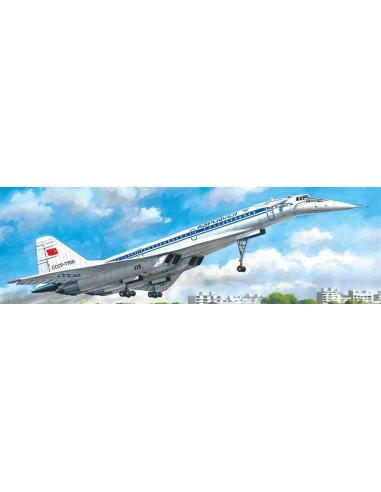 Tupolev-144D, Soviet Supersonic Passenger Aircraft 