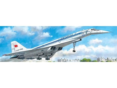 Tupolev-144D, Soviet Supersonic Passenger Aircraft 
