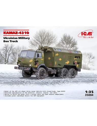 KAMAZ-4310, Ukrainian Military Box Truck 