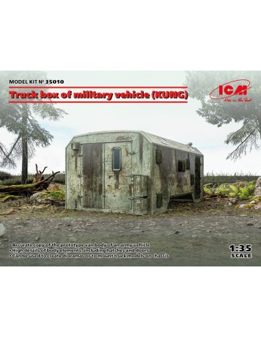 Truck box of military vehicle (KUNG) 