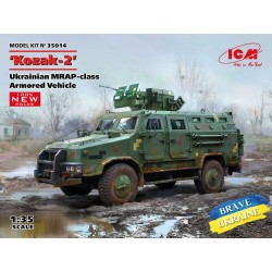 Kozak-2, Ukrainian MRAP-class Armored Vehicle (100% new molds) 