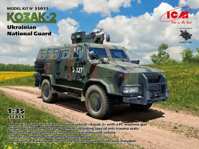 Kozak-2 Ukrainian National Guard 