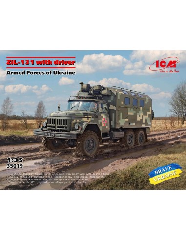 ZiL-131 of the Armed Forces of Ukraine with driver 