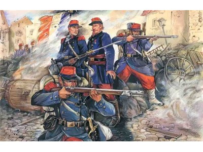 Französische Linieninfanterie Deutsch-Französischer Krieg (1870-1871) 