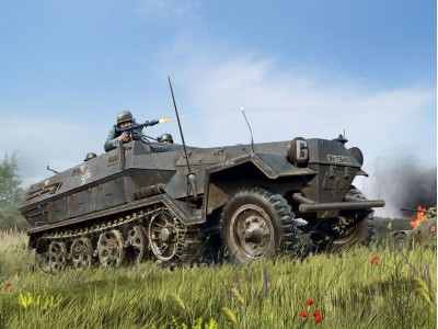 Sd.Kfz.251/1 Ausf.A WWII German Armoured Personnel Carrier 