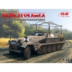 Sd.Kfz.251/6 Ausf.A,WWII German Armoured Command Vehicle 