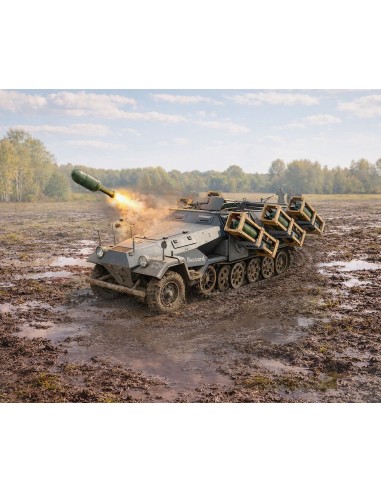 Stuka zu Fuß Sd.Kfz. 251/1 Ausf.B, WW II German MLRS 