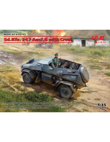Sd.Kfz. 247 Ausf.B with Crew 
