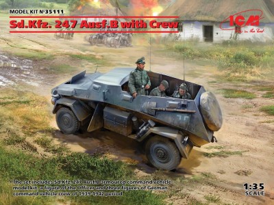 Sd.Kfz. 247 Ausf.B with Crew 