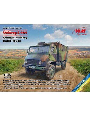 Unimog S 404, German Military Radio Truck 