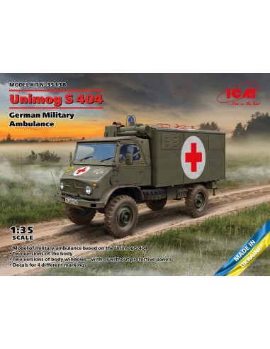 Unimog S 404, German Military Ambulance 