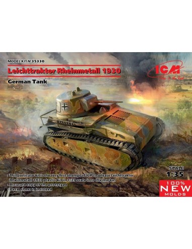 Leichttraktor Rheinmetall 1930,GermanTan 