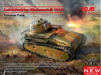 Leichttraktor Rheinmetall 1930,GermanTan 
