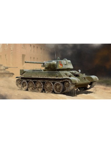 T-34/76 early 1943 production WWII Soviet Medium Tank 