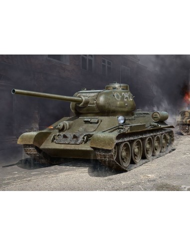 T-34-85, WWII Soviet Medium Tank 