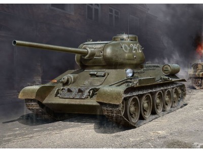 T-34-85, WWII Soviet Medium Tank 