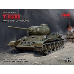 T-34-85, WWII Soviet Medium Tank  2