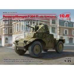 Panzerspähwagen P 204(f)with CDM turret, WWII German Armoured Vehicle 