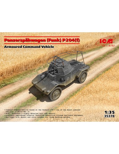 Panzerspähwagen (Funk) P204(f), Armoured Command Vehicle 