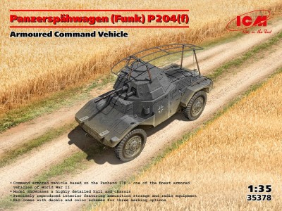 Panzerspähwagen (Funk) P204(f), Armoured Command Vehicle 