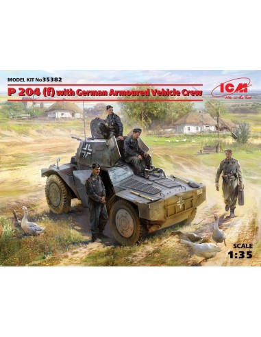 P 204(f)with German Armoured VehicleCrew 