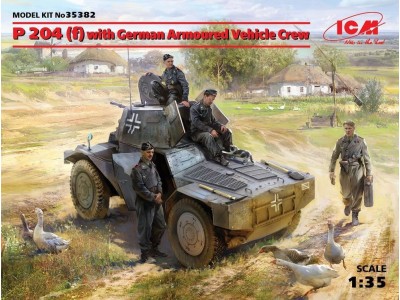 P 204(f)with German Armoured VehicleCrew 