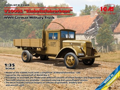 V3000S Einheitsfahrerhaus, WWII German Military Truck 