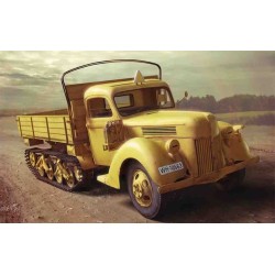 V3000S/SS M (SD.Kfz.3b)Maultier,WWII German Semi-Tracked Truck 