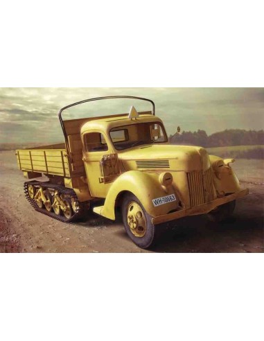 V3000S/SS M (SD.Kfz.3b)Maultier,WWII German Semi-Tracked Truck 