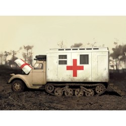 V3000S/SS m Maultier with Shelter,WWII German Truck 
