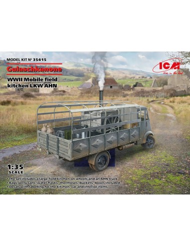 AHN Gulaschkanone, WWII German mobile field kitchen 