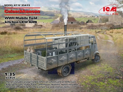 AHN Gulaschkanone, WWII German mobile field kitchen 