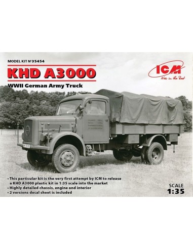 KHD A3000, WWII German Truck 