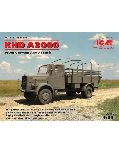 KHD A3000, WWII German Truck 
