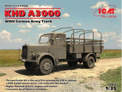 KHD A3000, WWII German Truck 