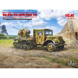 Sd.Kfz.3b with Flak 38 AA Gun 