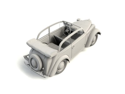 Kadett K38 Cabriolimousine,WWII German Staff Car 