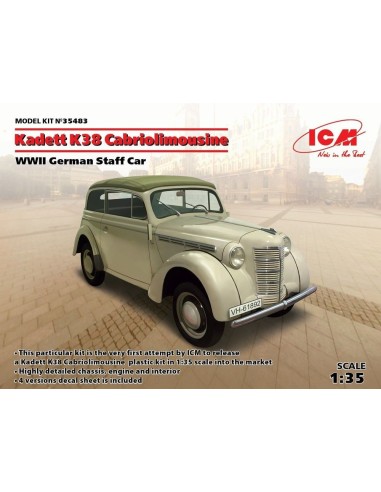 Kadett K38 Cabriolimousine,WWII German Staff Car 