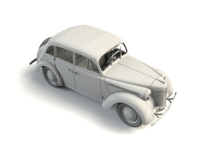 Moskvitch-401-420A,Soviet Passenger Car 