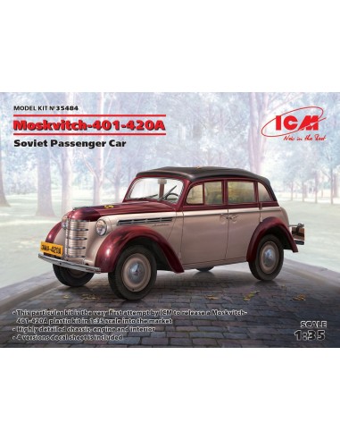 Moskvitch-401-420A,Soviet Passenger Car 