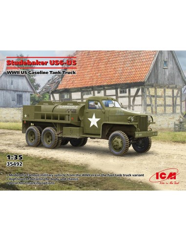 Studebaker US6-U5, WWII US Gasoline Tank Truck 