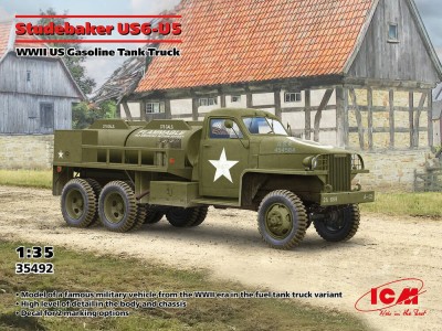 Studebaker US6-U5, WWII US Gasoline Tank Truck 