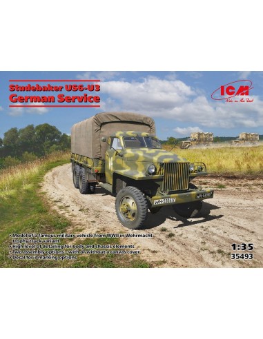 Studebaker US6-U3 in German Service 