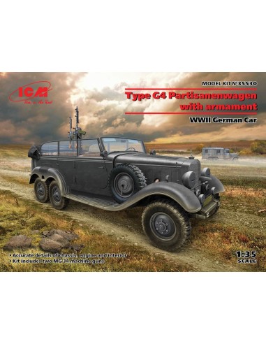 G4 with armament, WWII German Car 