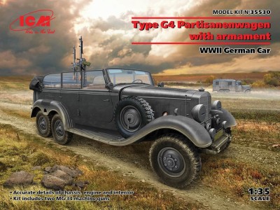 G4 with armament, WWII German Car 