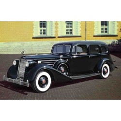 Packard Twelve 1936 WWII Soviet Leader's Car with Passengers 