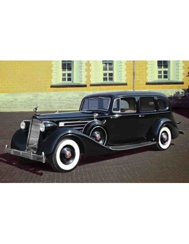 Packard Twelve 1936 WWII Soviet Leader's Car with Passengers 