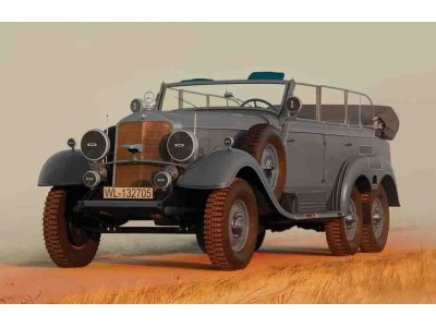 Typ G4 (Kfz.21), WWII German Staff Car 