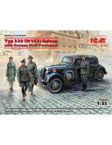 Typ 320 (W142) Saloon with German Staff Personnel, Limited 