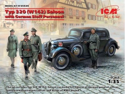 Typ 320 (W142) Saloon with German Staff Personnel, Limited 